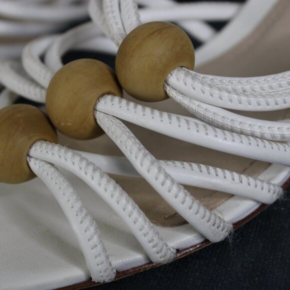 Schutz Roanna Beaded Sandal Size 7.5 - Picture 8 of 14